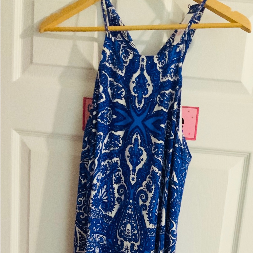 Alice & Trixie NWOT maxi dress in cobalt blue!